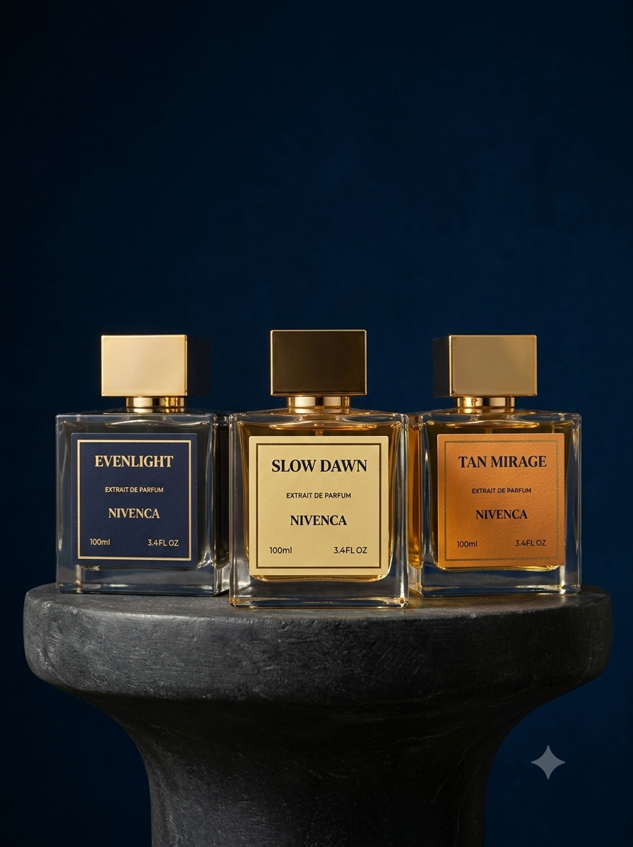 THE FIRST TRILOGY · Collection 3 × 100 ml